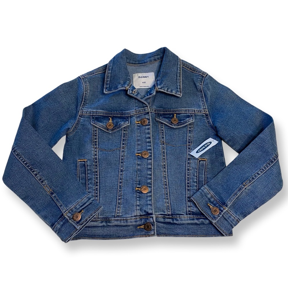 NWT Old Navy Girls Jean Jacket - size Medium (8)